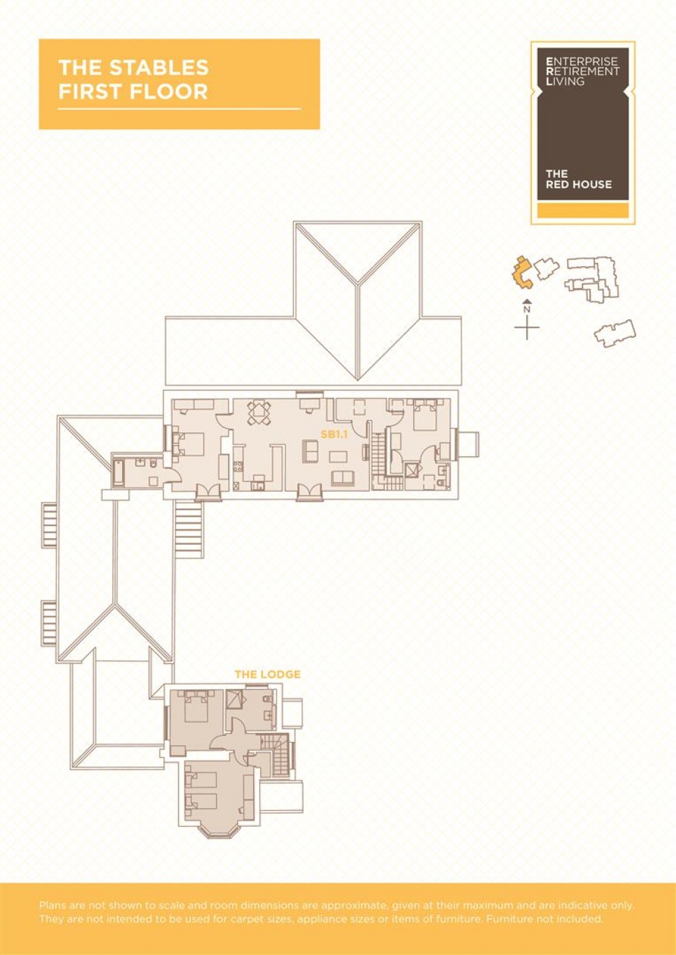 Floorplan for The Red House, 41 Palace Road, Ripon